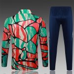 Arsenal 24/25 Half-Zip Jacket Red Green Splatter - 图片 6