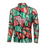 Arsenal 24/25 Half-Zip Jacket Red Green Splatter - 图片 8