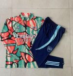 Arsenal 24/25 Half-Zip Jacket Red Green Splatter - 图片 9