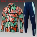 Arsenal 24/25 Red Green Splatter Print Kids - 图片 2