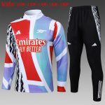 Arsenal 24/25 Half-Zip Jacket Red White Green Splatter