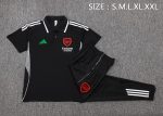 Arsenal Black Polo - 图片 2