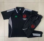 Arsenal Black Polo - 图片 9