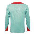 Liverpool FC 24/25 Half Zip Jacket Green - 图片 4
