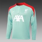 Liverpool FC 24/25 Half Zip Jacket Green - 图片 8