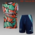 Arsenal 24/25 Vest Red Green Splatter