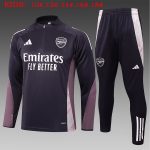 Arsenal 24/25 Half-Zip Dark Gray Kids