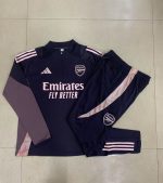 Arsenal 24/25 Half-Zip Dark Gray Kids - 图片 4