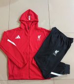 Liverpool FC Red Long Zip Jacket with Hood - 图片 9