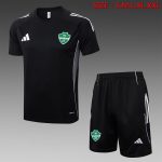 Al Ahly Black Short Sleeve Training Shirt