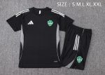 Al Ahly Black Short Sleeve Training Shirt - 图片 2