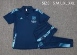Arsenal 24-25 Polo Shirt Blue - 图片 2