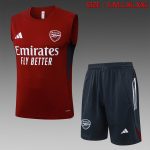 Arsenal Vest Maroon (White Badge)