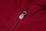Arsenal Maroon Retro Half-Zip Jacket (Yellow Trim) - 图片 5