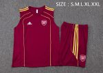 Arsenal Maroon Retro Vest (Yellow Trim) - 图片 2