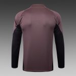 Arsenal Gray Purple Half-Zip Jacket - 图片 3