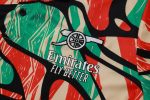 Arsenal 24/25 Polo Shirt Red Green Splatter - 图片 5