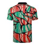 Arsenal 24/25 Polo Shirt Red Green Splatter - 图片 7