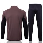 Arsenal 24-25 Long Zipper Jacket Grey Purple - 图片 7