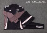 Arsenal 24/25 Long Zip Jacket Dark Gray - 图片 2