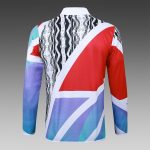 Arsenal 24/25 Long Zip Jacket Red White Green Splatter (White Zipper) - 图片 8