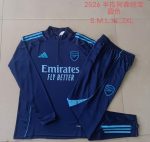 Arsenal Navy Blue Half-Zip Jacket - 图片 9