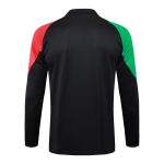 Arsenal 24-25 Half-Zip Jacket Black with Red and Green Shoulder - 图片 8