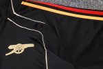 Arsenal Black Retro Half-Zip Jacket - 图片 6