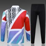 Arsenal 24-25 Half-Zip Jacket Red White Green Splatter - 图片 6