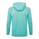 Arsenal 24/25 Half-Zip Hoodie Light Green - 图片 8