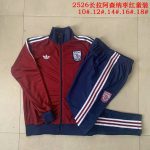 Arsenal Maroon Retro Edition Kids Jersey (Blue Collar) - 图片 3