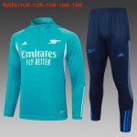 Arsenal 23/24 Half-Zip Jacket Blue Kids - 图片 2