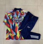 Arsenal Color Ink Splash Half-Zip Jacket - 图片 4