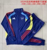 Arsenal Kids' Long Zipper Jacket (Light Blue) - 图片 3