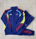 Arsenal Kids' Long Zipper Jacket (Light Blue) - 图片 4