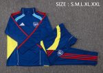 Arsenal Retro Half-Zip Jacket (Blue/Yellow) - 图片 2