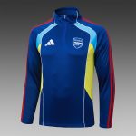Arsenal Retro Half-Zip Jacket (Blue/Yellow) - 图片 8