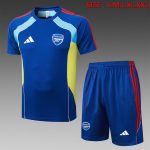 Arsenal Short Sleeve Training Shirt (Light Blue)