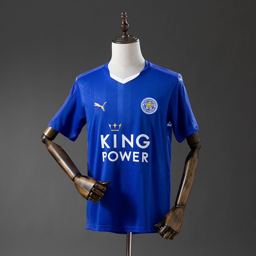 Leicester City 2015-2016 Home Retro Jersey