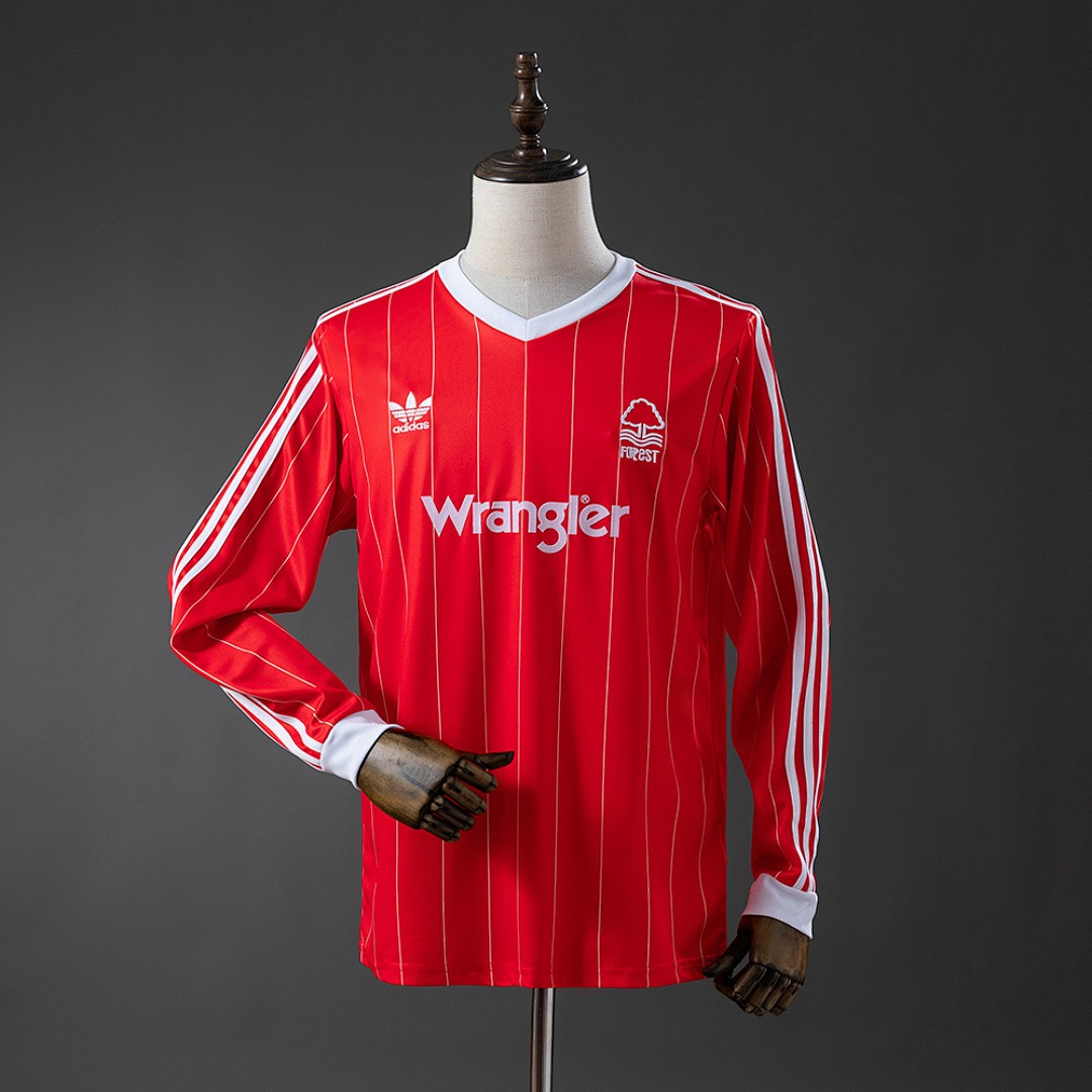 Nottingham Forest 1982-1984 Away Long-Sleeve Retro Jersey