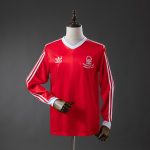 Nottingham Forest 1977-1980 Home Long-Sleeve Retro Jersey