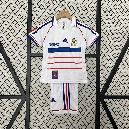France 1998 Away Kids Jersey